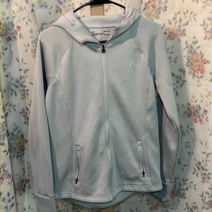 Medium Under Armour Grey Hooded Jacket